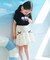 【綿100%】ひんやり フレンチスリーブ サガラ刺繍Tシャツ