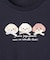 【綿100%】ひんやり フレンチスリーブ サガラ刺繍Tシャツ