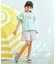 【綿100%】ひんやり フリル袖 もしゃもしゃTシャツ