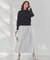 コットンカシミヤ クルーネックカットソー