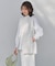 【セレモニー】BEAUTY FORM KNIT ZIPジレ