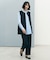 【セレモニー】BEAUTY FORM KNIT ZIPジレ