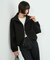 【VERY×UNFILOコラボ】BEAUTY FORM JERSEY+ ZIPブルゾン