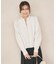 【WEB限定カラー】BEAUTY FORM JERSEY キーネックカーディガン
