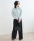 【WEB限定カラー】BEAUTY FORM JERSEY キーネックカーディガン