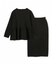 【セレモニー】BEAUTY FORM KNIT ペプラムセットアップ