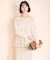 【セレモニー】BEAUTY FORM KNIT ペプラムセットアップ