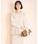 【セレモニー】BEAUTY FORM KNIT ペプラムセットアップ