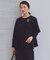 【セレモニー】BEAUTY FORM KNIT ペプラムセットアップ
