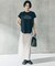 【新色追加】BEAUTY FORM-T cotton ロゴ フレンチスリーブ Tシャツ