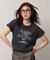 【新色追加】BEAUTY FORM-T cotton ロゴ フレンチスリーブ Tシャツ