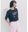【新色追加/VERY掲載】BEAUTY FORM-T cotton ロゴ ハーフスリーブ Tシャツ