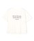 【新色追加/VERY掲載】BEAUTY FORM-T cotton ロゴ ハーフスリーブ Tシャツ