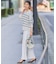 【新色追加/美シルエット/15サイズ展開】BEAUTY MOVE ワイドストレートパンツ