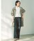 【UNFILO DENIM】撥水ストレッチ ワイドストレートデニム