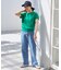 【UNFILO DENIM/新色追加】撥水ストレッチ テーパードデニム