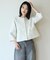 BEAUTY FORM KNIT パールボタン カーディガン