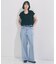 【UNFILO DENIM/新色追加】撥水ストレッチ ルーズワイドデニム