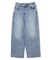 【UNFILO DENIM/新色追加】撥水ストレッチ ルーズワイドデニム