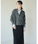 【UNFILO DENIM LIGHT】 クロップドシャツ