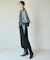 【UNFILO DENIM LIGHT】 クロップドシャツ