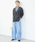 【UNFILO DENIM LIGHT】 クロップドシャツ