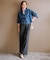【UNFILO DENIM LIGHT】 クロップドシャツ