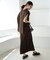 BEAUTY FORM JERSEY Light キーネックトップス