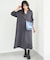 BEAUTY FORM JERSEY キーネックワンピース