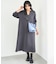 BEAUTY FORM JERSEY キーネックワンピース