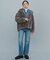 UNFILO DENIM クロップドシャツ