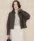UNFILO DENIM クロップドシャツ