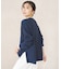【近藤千尋コラボ】スウェットライクニット アソートクルーネック