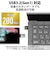 エレコム　USBメモリ 128GB USB3.2(Gen1)/3.1(Gen1)/3.0/2.0 2in1 シルバー MFCAU32128GSV