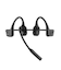 SHOKZ　ブルートゥースイヤホン 耳かけ型 OpenComm2 ( 2025 ) [ 骨伝導 / Bluetooth 対応 ] Black OPENCOMM2(2025)