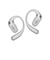 SHOKZ　完全ワイヤレスイヤホン ［ワイヤレス(左右分離) / Bluetooth対応］ グレー OPENFIT2+