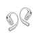 SHOKZ　完全ワイヤレスイヤホン ［ワイヤレス(左右分離) / Bluetooth対応］ グレー OPENFIT2+