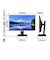 JAPANNEXT　IPSパネル搭載 液晶モニター HDMI DP USB Type-C HDR USB-C(最大65W)給電 高さ調整 ピボット機能搭載 JNIPS238FHDRC65WH