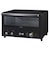 東芝　コンベクションオーブントースター 自動メニュー 1300W/食パン4枚 ブラック HTRR8K