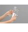 リンナイ　ガステーブル コンロ [約60cm/都市ガス12・13A/左強火] LAKUCIE fine ラクシエファイン カフェベージュ/ホワイトトーン BKM88VACBL