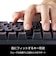 エレコム　キーボード Leggero(赤軸) ［有線 /USB］ ブラック TKMC50UKLBK