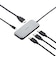 エレコム　USB Type C ドッキングステーション ハブ 5-in-1 ( Windows 11 10 macOS iPadOS 対応 ) シルバー DSTC26SV