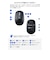 エレコム　マウス/Precisionist/無線2.4GHz/Bluetooth/マルチペアリング/充電式/Mサイズ/静音/チルトホイール付/ブラック MPN10MBMSBK