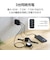 エレコム　USB 充電器 70W PD PPS対応 3ポート USB-C×2＋USB-A GaN II コンパクト AdjustCharge搭載 折りたたみプラグ PSE適合 ACDCPD12770BK