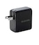 エレコム　USB 充電器 70W PD PPS対応 3ポート USB-C×2＋USB-A GaN II コンパクト AdjustCharge搭載 折りたたみプラグ PSE適合 ACDCPD12770BK