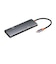 ナカバヤシ　USB PD対応 100W ドッキングステーション ［USB Power Delivery対応］ グレー UDC05GY