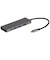 ナカバヤシ　PD対応 USBType-cアルミドッキングステーション 15cm (USB Power Delivery対応) UDC01SGY
