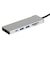 ナカバヤシ　PD対応 USBType-cアルミドッキングステーション 15cm (USB Power Delivery対応) UDC01SSL