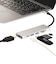 ナカバヤシ　PD対応 USBType-cアルミドッキングステーション 15cm (USB Power Delivery対応) UDC01SSL