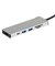 ナカバヤシ　PD対応 USBType-cアルミドッキングステーション 50cm (USB Power Delivery対応) UDC01LSL
